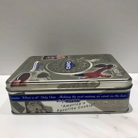 Vintage Oreo Cookie 20th Century Commemorative Tin 1999 Collector Vintage Rare - Picture 5 of 5